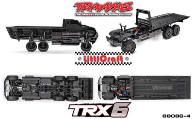 画像1: Traxxas TRX-6 Hauler 88086-4トラクサス TRX6 ハウラー